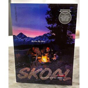 Skoal Long Cut Vintage Print Ad 1990s Camping Scene Sunset Smokeless Tobacco